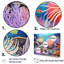 «Blue and Mauve Crown of Anemone - Coastal Coral Under Water», ensemble d'art mural-107734074-107734077