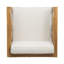 Fauteuil d'extérieur avec coussins Damico-1824226043