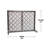 Large Geometric Fireplace Screen with Doors-24734953-24734950