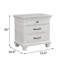 Table de chevet, gris vieilli