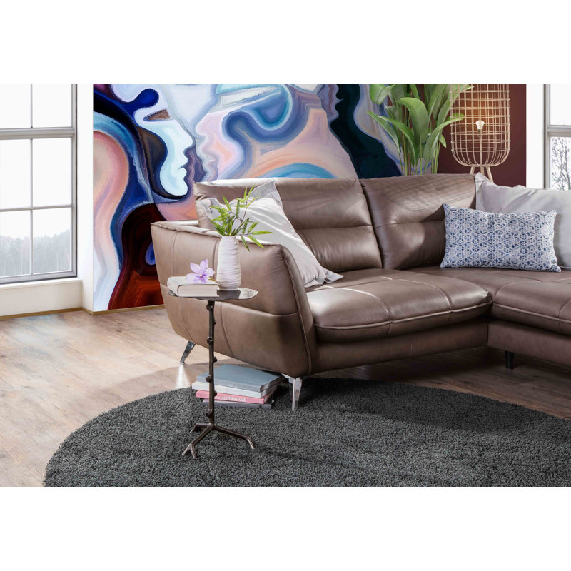 Barner Pedestal End Table