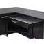 Bureau en L Abby moderne et retour - noir