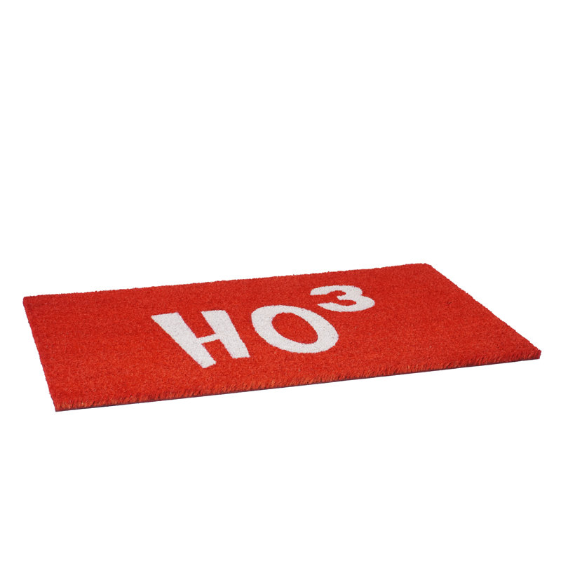 Tapis d'extérieur antidérapant Ho Ho Ho 29 po x 17 po