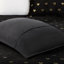 Ensemble d'édredon en peluche imprimé métallique avec coussin décoratif-115139223-115139224