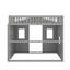 Lit mezzanine double avec échelle-1358395323