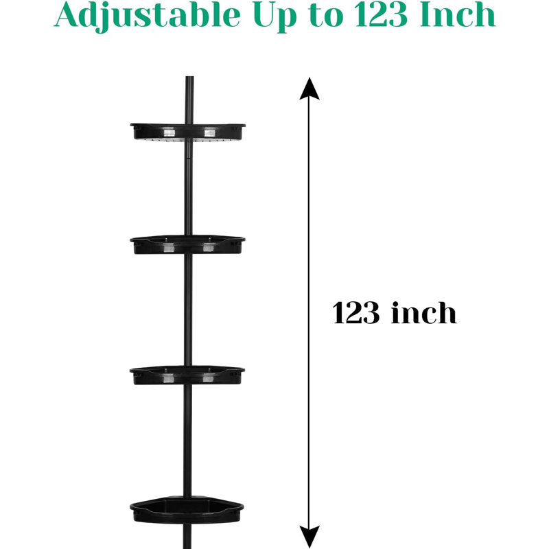 Oklee Tension Pole Shower Caddy