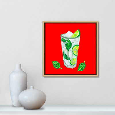 Mojito extra menthe - version carrée par Straker