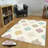Premium 3D Digital Printed Carpet, 4.0 x 5.9 ft, 100% Polyester, Pile Height: 0.3 in, 650 g/m² | Antibacterial, Non-Slip Underside | Machine Washable, Ideal for Living Room, Bedroom, and Kids' Spaces-359231121