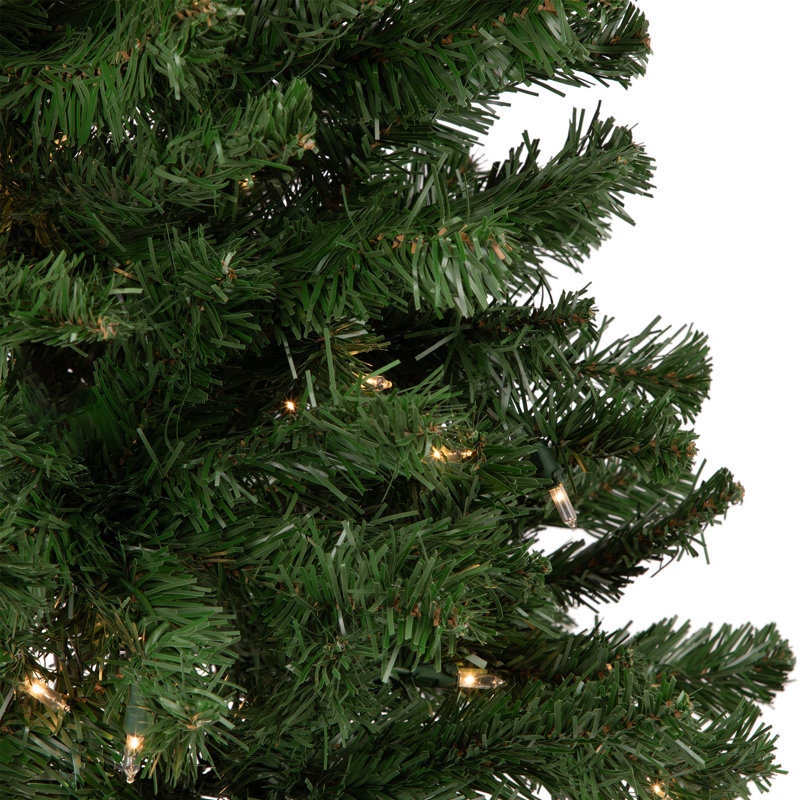 Sapin de Noël artificiel pré-éclairé 4 pi x 25 po Blackwater