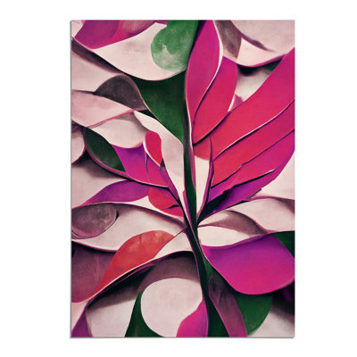 Abstract Leaf Art No.4 - Print