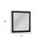 HomeRoots Solid Wood Rectangle Mirror