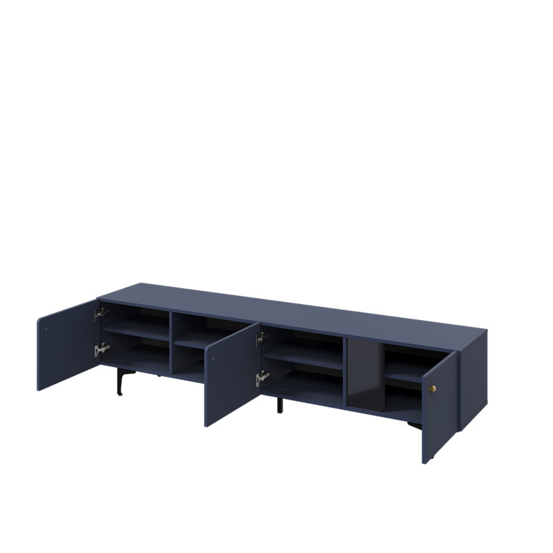  TV Stand for TVs up to 85", Blue
