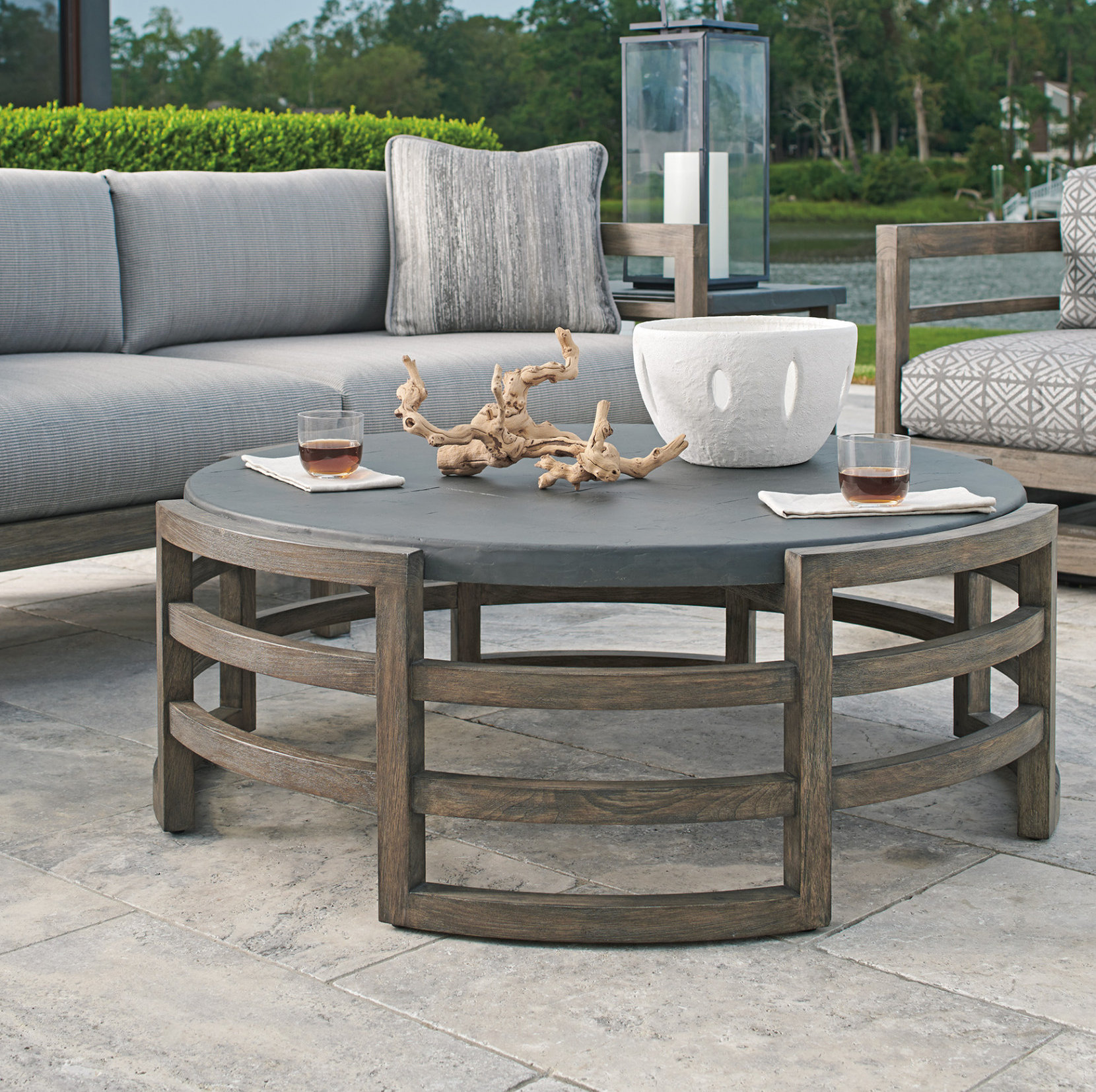 Tommy Bahama Outdoor La Jolla Round Cocktail Table | Wayfair