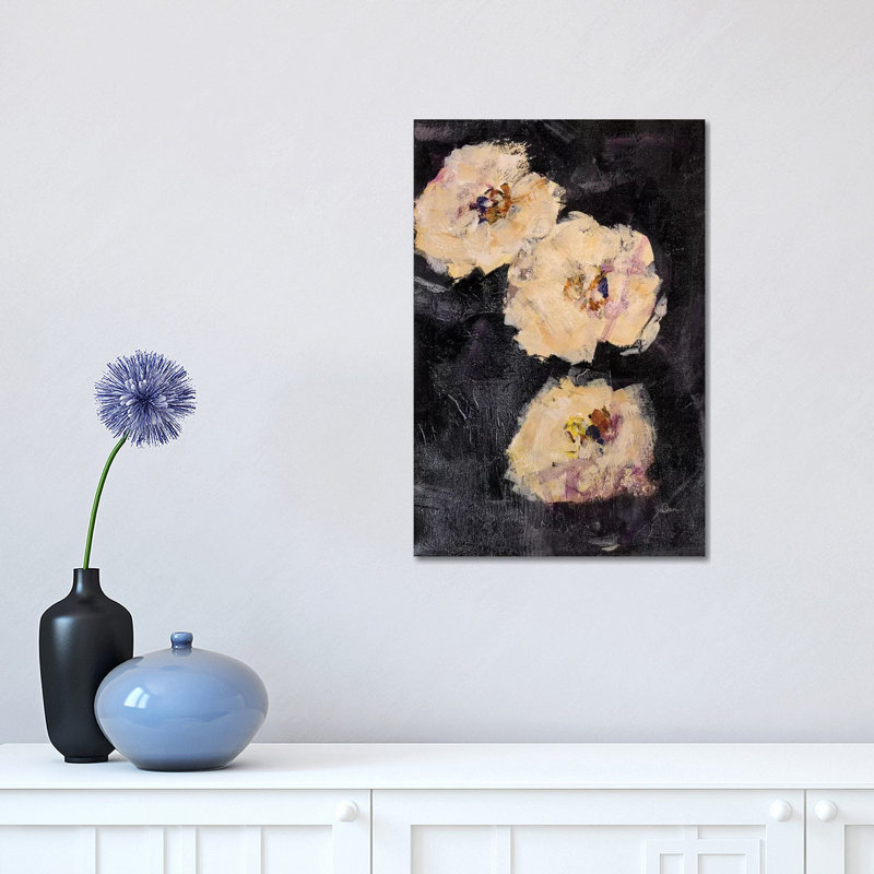 Reproduction d’art, "adorn I" par Julian Spencer, Pas de tapis, Toile tendue, H 18 po x l 12 po x 1,5 po