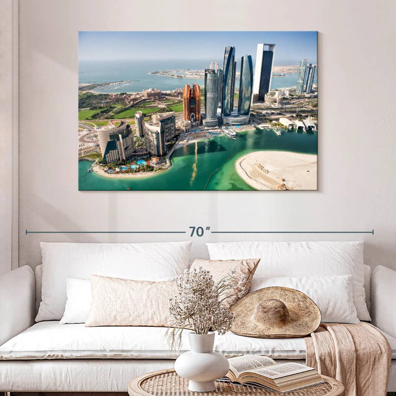 Abu Dhabi Structures, 32" H x 48" W