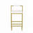 Velvet Counter Height Bar Stools with Low Backrest-524375535