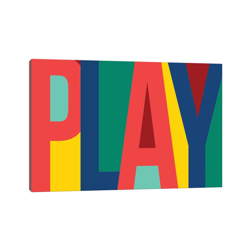 Play - Wrapped Canvas Print, 152.5 cm H x 101.5 cm W