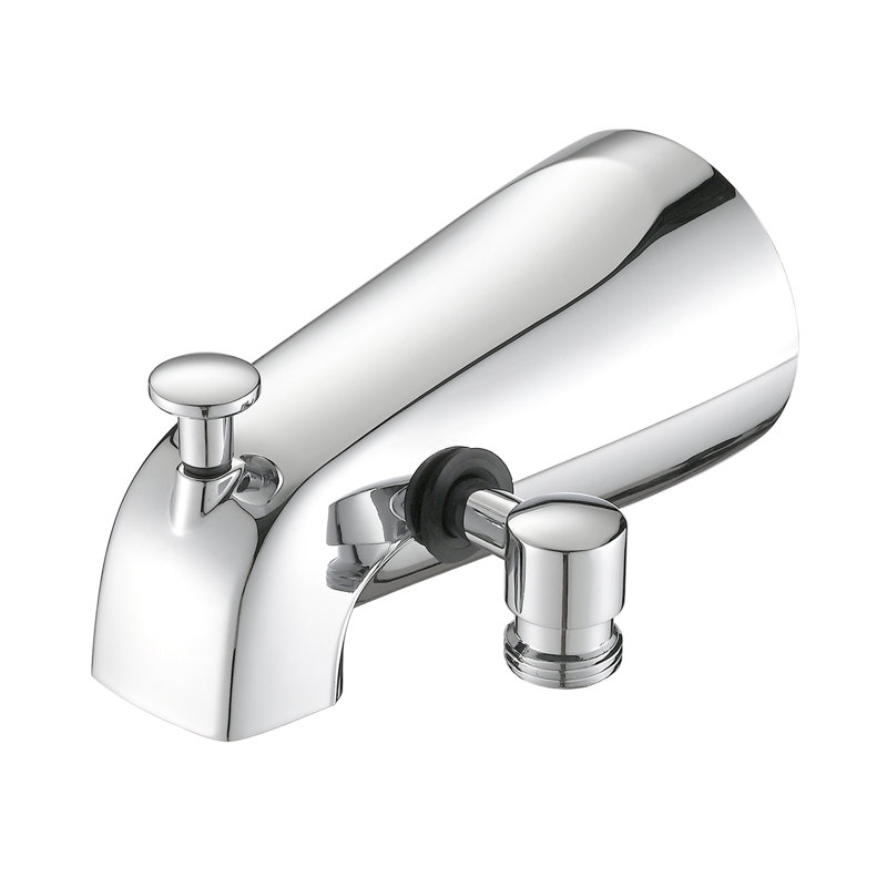 Single Handle Wall Mounted Tub Spout Trim, Matte Black