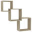 Cube Wall Shelf 68x15x68 cm Engineered Wood-84509773