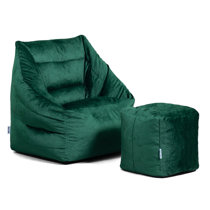 Big Joe Warp Soft Spandex Gaming Bean Bag Chair