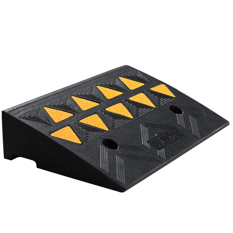 Rampe de seuil en caoutchouc Stellweilan Tessberg, H 4,25 po x l 19,7 po x P 11,8 po