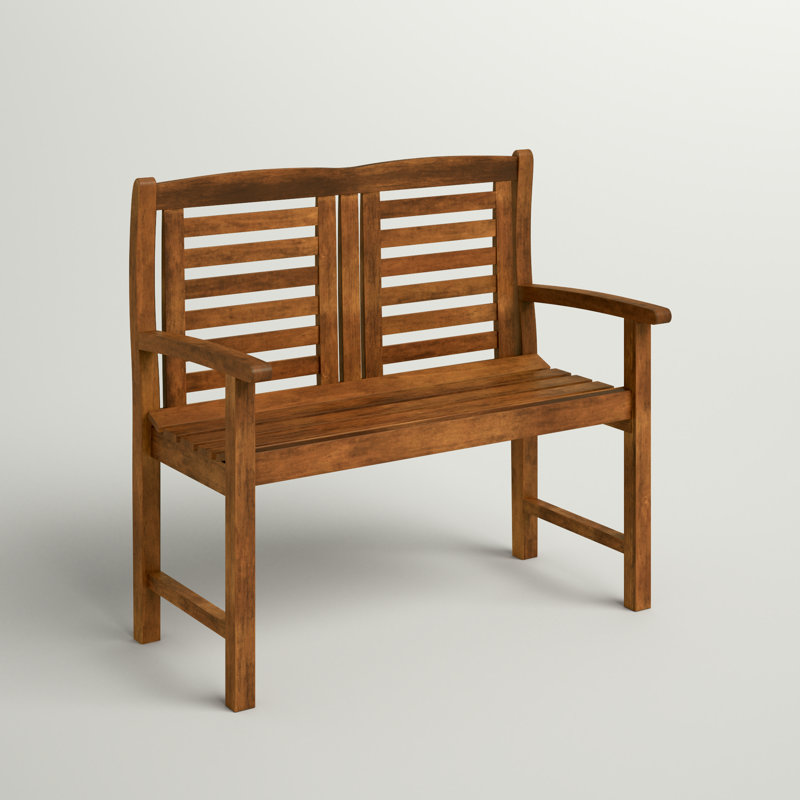 Ponce Solid Wood Acacia Outdoor Bench