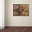 Art mural sur toile tendue - «Baby Lion With Mother» par Henry Jager pour décoration de salon, de chambre à coucher ou de bureau - 14 x 19-22374876