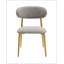 Chaise d'appoint Grey Boucle Finish
