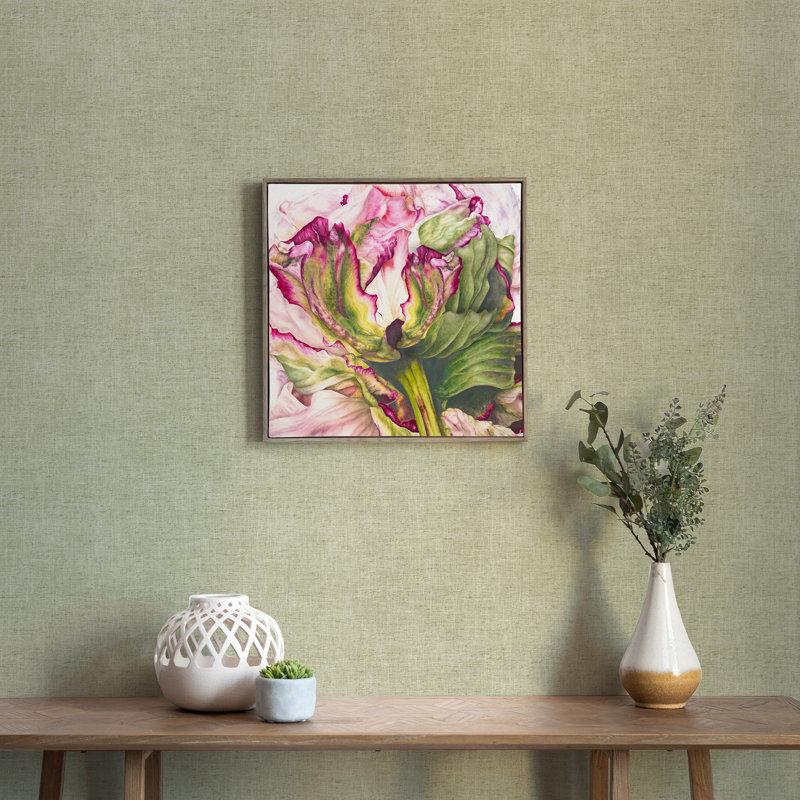 Heligan Heligan Fuchsia - Floater Frame Print