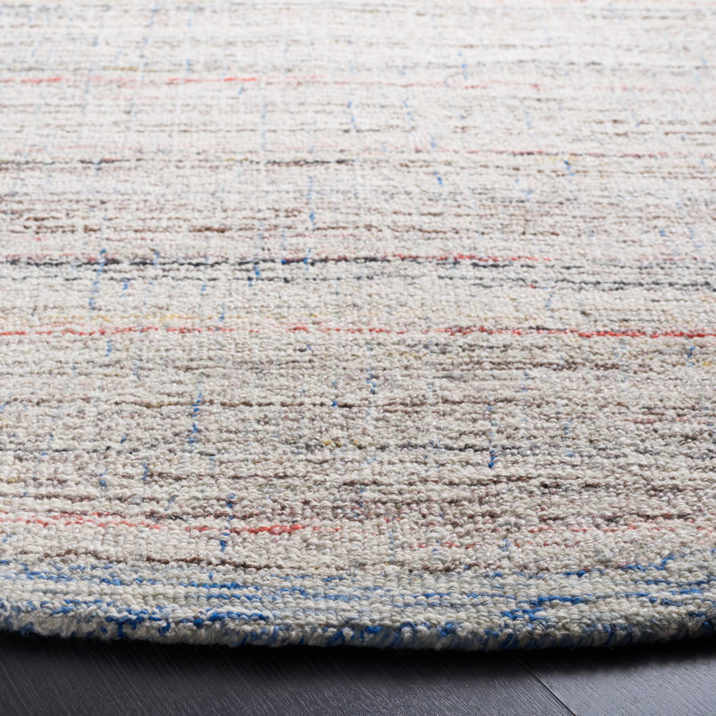 Caliban Hand Tufted Performance Caliban Rug, Round 6'