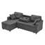 3 Seater Linen Sofa & Chaise-587791056
