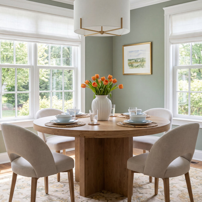 Laroche 54" Pedestal Dining Table