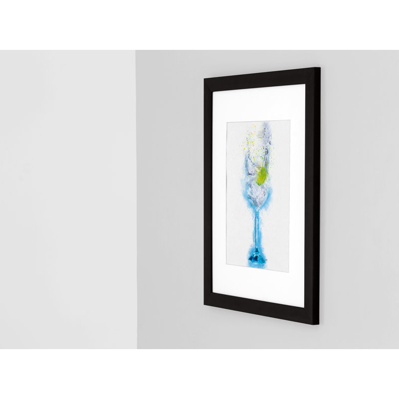 Gin And Tonic Glass - Single Picture Frame Print