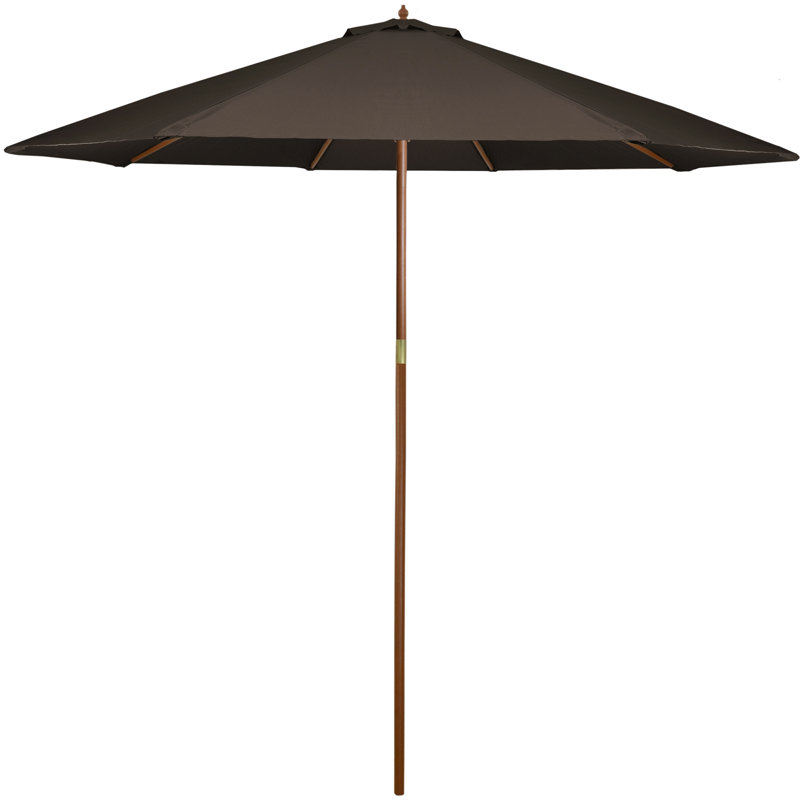 Parasol de marché pour l'extérieur, Brun