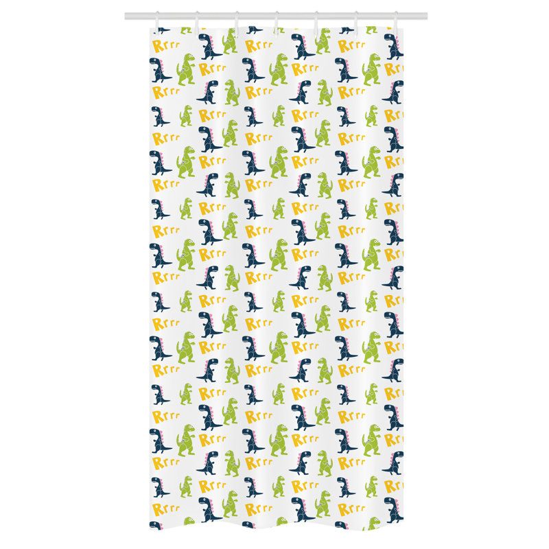 Enara Shower Curtain with Hooks Included, 72" H x 36" W