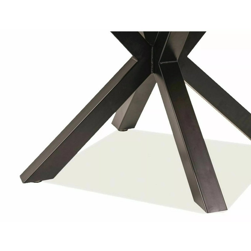 Acuna Round Metal Base Dining Table