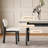 French style retro rectangular dining table sets-104235344