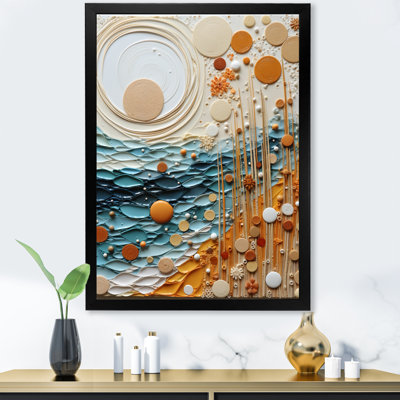 Décoration murale Serene Sands III - Collages abstraits