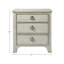 Escape Sandbar 3 Piece Queen Bedroom Set-1386501301