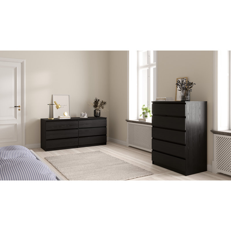 Jada 6 Drawer Double Dresser - 60.5" Width