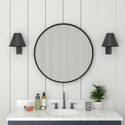 Metal Round Wall Mirror