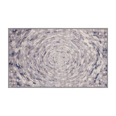 Silky Soft Plush Gray Area Rug