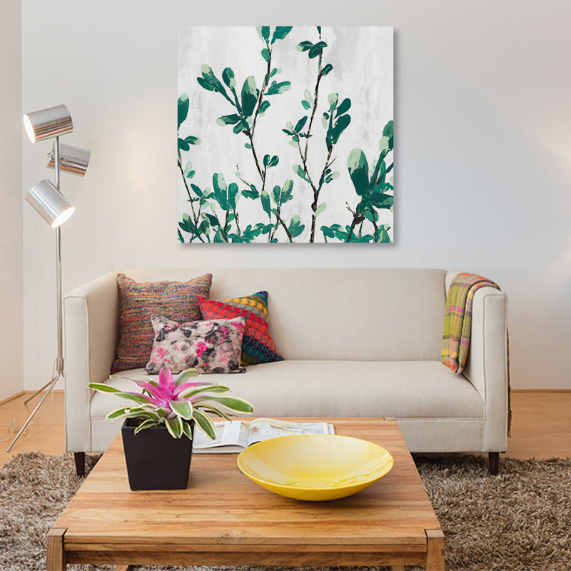 «The Branch II», reproduction sur toile, H 18 po x l 18 po x P 1,5 po, Toile tendue, Pas de tapis