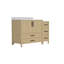 Armoire de meuble-lavabo à simple cuve l 48 po x P 22 po x H 34 po-1347048322