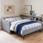 Lit de jour en lin avec couchette Helin Preppy-400435212-400435250