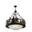 Luminaire suspendu flocon de neige l 31,5 po Brenay