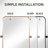 Orton Metal Wall Mirror with Adjustable Tilted Frame-2071948379-2071946148