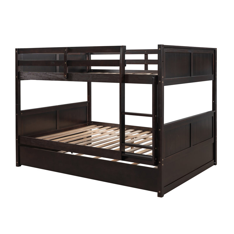 59.9" Bed Frame, Brown