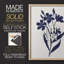 Indigo Botanical Study II, reproduction encadrée - bois massif-407164123-407164098