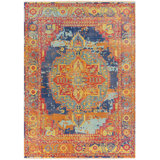 Festival Wool Striped Area Rug
